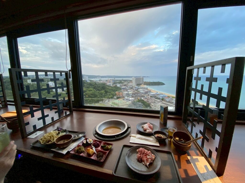 Beautiful turquoise ocean at Manza Beach in Onna-son, Okinawa, representing my new life.