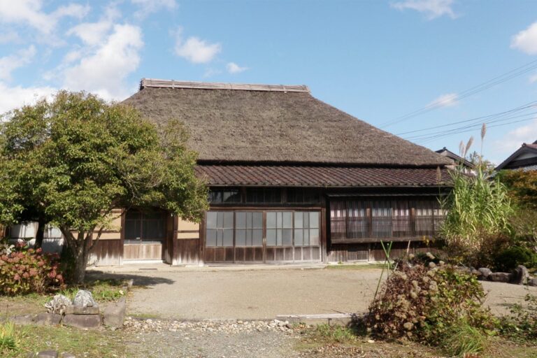 a photo of the Hojo House, Sado Island, or the storehouses